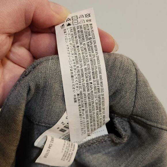 Barneys New York x Forever 21 Straight Pencil Polished Maxi Skirt Gray Size 1X - Picture 10 of 10